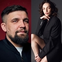 Баста and Daria Yanina