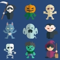 Funny Halloween Monsters